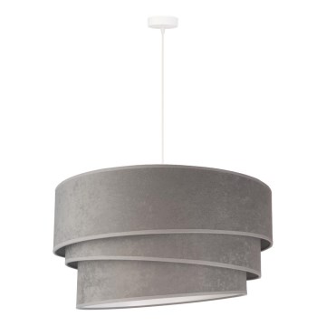Duolla - Pakabinamas sietynas DEVON 1xE27/40W/230V diametras 45 cm pilka