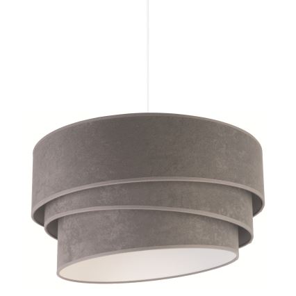 Duolla - Pakabinamas sietynas DEVON 1xE27/40W/230V diametras 45 cm pilka