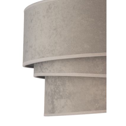 Duolla - Pakabinamas sietynas DEVON 1xE27/40W/230V diametras 45 cm pilka