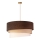 Duolla - Pakabinamas sietynas DEVON 1xE27/40W/230V diametras 45 cm ruda/smėlio spalva
