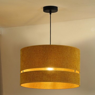 Duolla - Pakabinamas sietynas DOUBLE 1xE27/15W/230V diametras 40 cm oranžinė