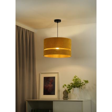 Duolla - Pakabinamas sietynas DOUBLE 1xE27/15W/230V diametras 40 cm oranžinė