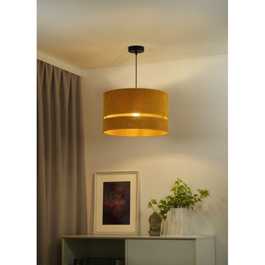 Duolla - Pakabinamas sietynas DOUBLE 1xE27/15W/230V diametras 40 cm oranžinė