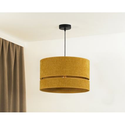 Duolla - Pakabinamas sietynas DOUBLE 1xE27/15W/230V diametras 40 cm oranžinė