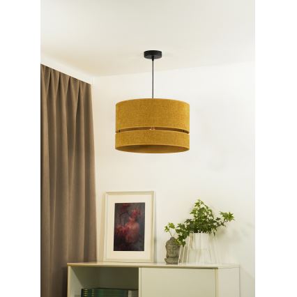 Duolla - Pakabinamas sietynas DOUBLE 1xE27/15W/230V diametras 40 cm oranžinė