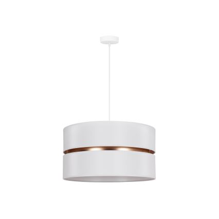 Duolla - Pakabinamas sietynas DUO 1xE27/15W/230V diametras 40 cm balta/auksas