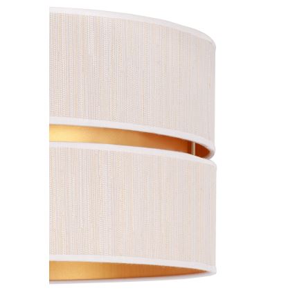 Duolla - Pakabinamas sietynas DUO 1xE27/15W/230V diametras 40 cm kreminė/auksas