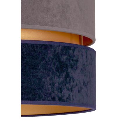 Duolla - Pakabinamas sietynas DUO 1xE27/15W/230V diametras 40 cm mėlyna