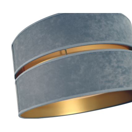 Duolla - Pakabinamas sietynas DUO 1xE27/15W/230V diametras 40 cm pilka