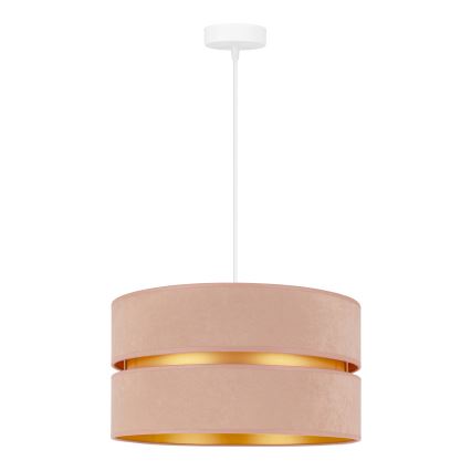 Duolla - Pakabinamas sietynas DUO 1xE27/15W/230V diametras 40 cm smėlio spalva