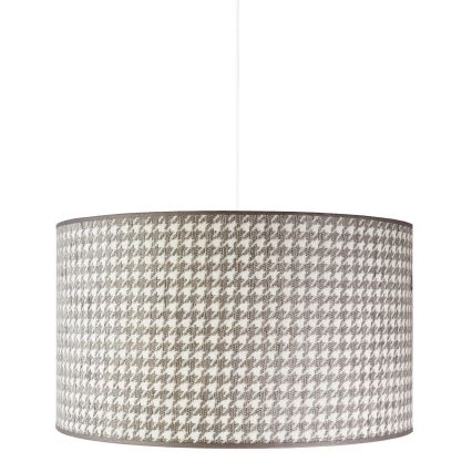 Duolla - Pakabinamas sietynas KENT 1xE27/40W/230V diametras 45 cm pilka