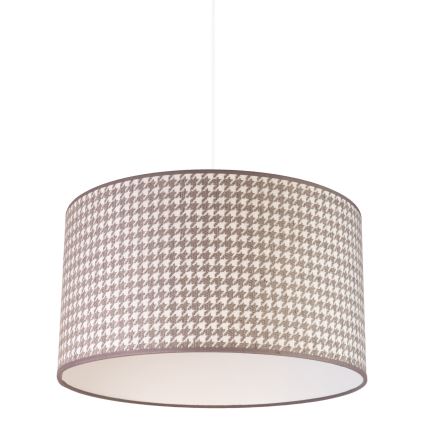 Duolla - Pakabinamas sietynas KENT 1xE27/40W/230V diametras 45 cm pilka