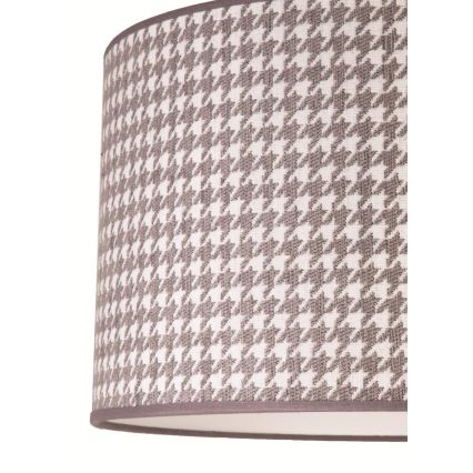 Duolla - Pakabinamas sietynas KENT 1xE27/40W/230V diametras 45 cm pilka