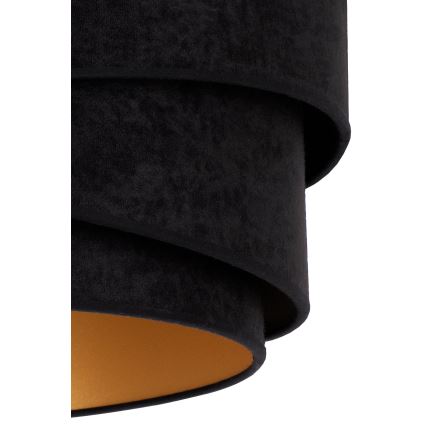 Duolla - Pakabinamas sietynas KOBO 1xE27/15W/230V diametras 45 cm juoda/auksas