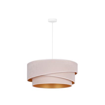 Duolla - Pakabinamas sietynas KOBO 1xE27/15W/230V diametras 45 cm kreminė/auksas