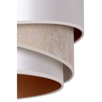 Duolla - Pakabinamas sietynas KOBO 1xE27/15W/230V diametras 45 cm sidabras/auksas