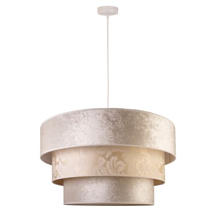 Duolla - Pakabinamas sietynas LUNETA 1xE27/40W/230V diametras 45 cm kreminė