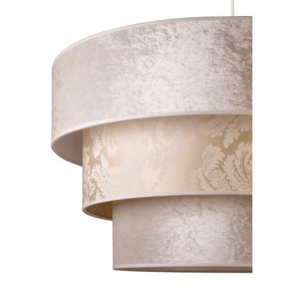 Duolla - Pakabinamas sietynas LUNETA 1xE27/40W/230V diametras 45 cm kreminė