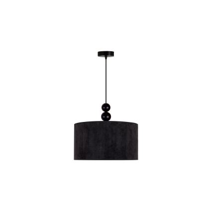 Duolla - Pakabinamas sietynas LYON 1xE27/15W/230V diametras 40 cm juoda