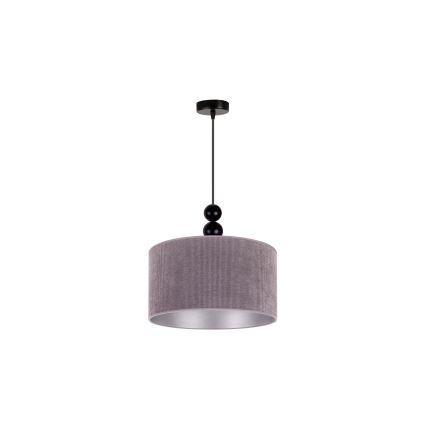 Duolla - Pakabinamas sietynas LYON 1xE27/15W/230V diametras 40 cm pilka