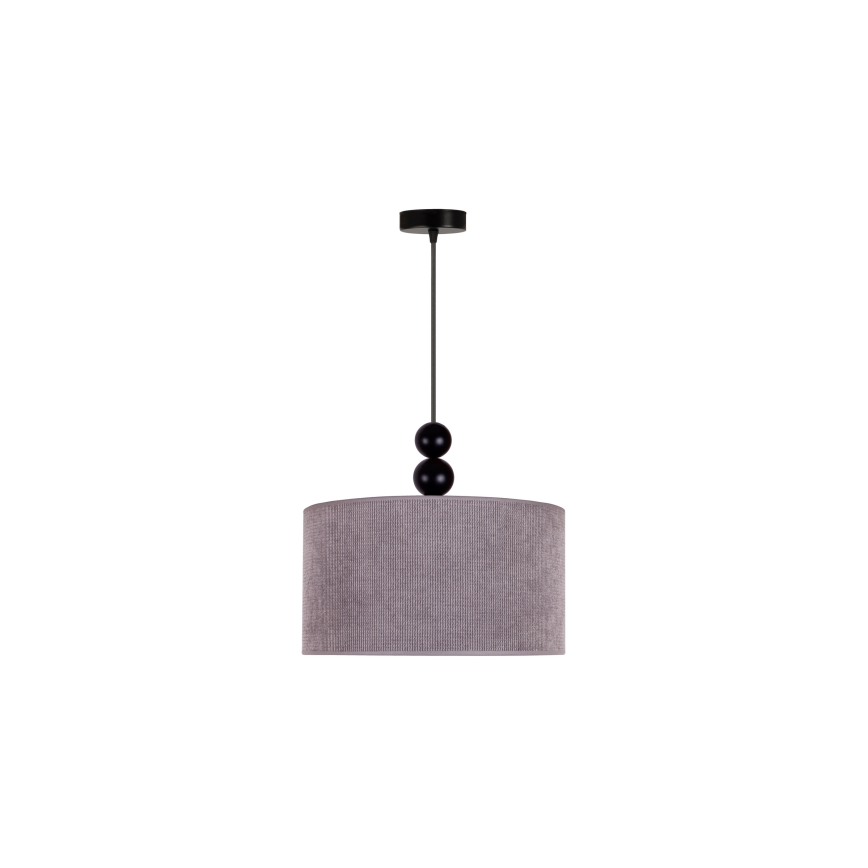 Duolla - Pakabinamas sietynas LYON 1xE27/15W/230V diametras 40 cm pilka