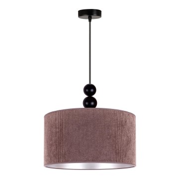 Duolla - Pakabinamas sietynas LYON 1xE27/15W/230V diametras 40 cm ruda