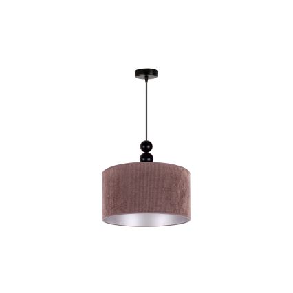 Duolla - Pakabinamas sietynas LYON 1xE27/15W/230V diametras 40 cm ruda