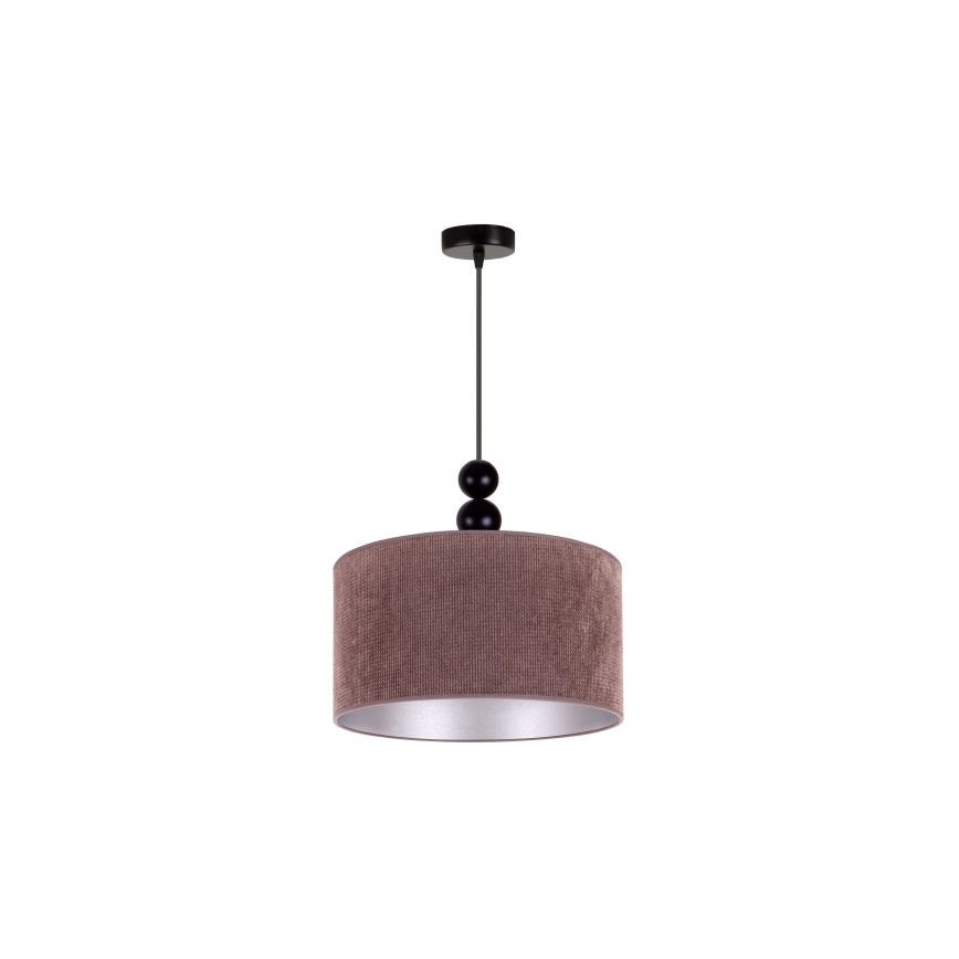 Duolla - Pakabinamas sietynas LYON 1xE27/15W/230V diametras 40 cm ruda