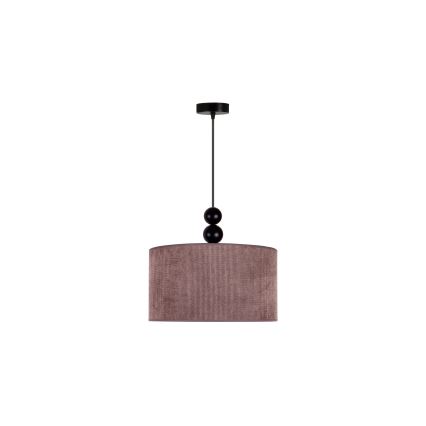 Duolla - Pakabinamas sietynas LYON 1xE27/15W/230V diametras 40 cm ruda