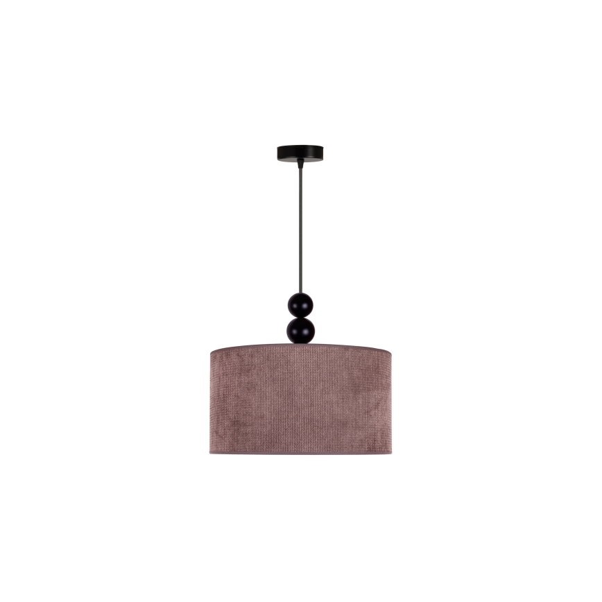 Duolla - Pakabinamas sietynas LYON 1xE27/15W/230V diametras 40 cm ruda