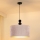 Duolla - Pakabinamas sietynas LYON 1xE27/15W/230V diametras 40 cm smėlio spalva