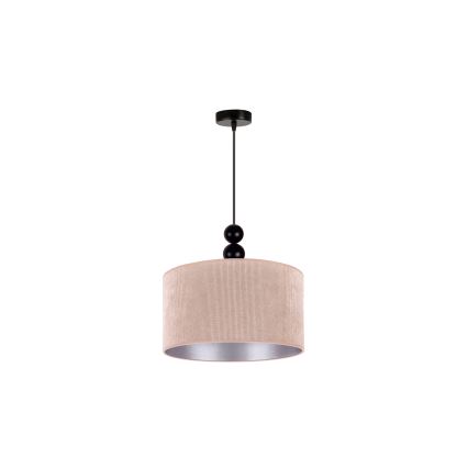 Duolla - Pakabinamas sietynas LYON 1xE27/15W/230V diametras 40 cm smėlio spalva