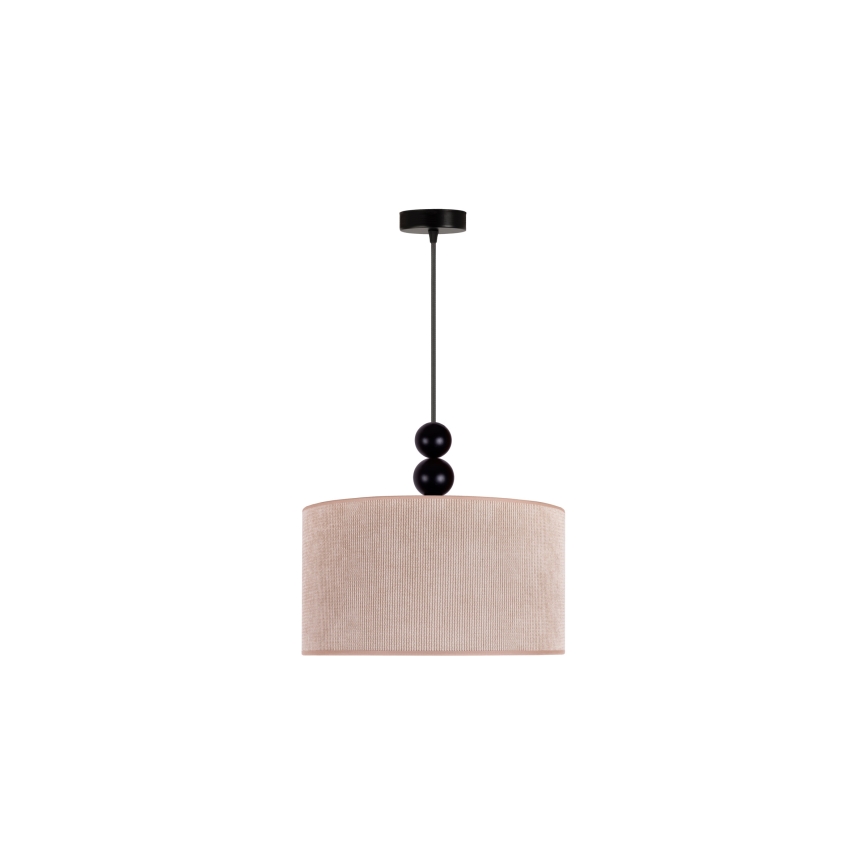 Duolla - Pakabinamas sietynas LYON 1xE27/15W/230V diametras 40 cm smėlio spalva