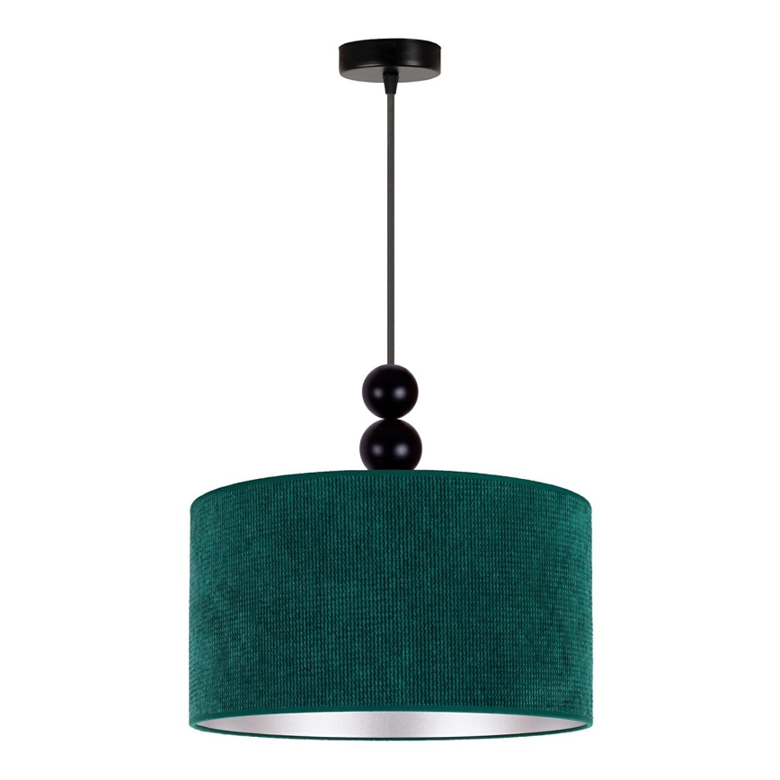 Duolla - Pakabinamas sietynas LYON 1xE27/15W/230V diametras 40 cm žalia