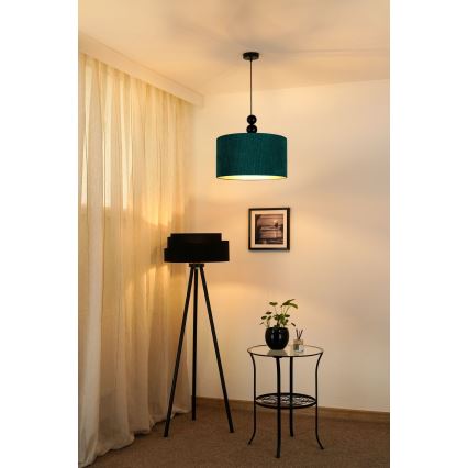 Duolla - Pakabinamas sietynas LYON 1xE27/15W/230V diametras 40 cm žalia