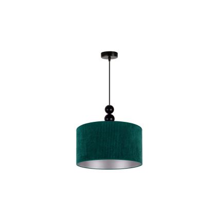 Duolla - Pakabinamas sietynas LYON 1xE27/15W/230V diametras 40 cm žalia