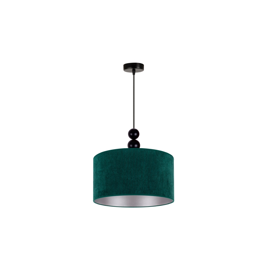 Duolla - Pakabinamas sietynas LYON 1xE27/15W/230V diametras 40 cm žalia