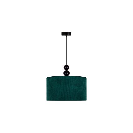 Duolla - Pakabinamas sietynas LYON 1xE27/15W/230V diametras 40 cm žalia