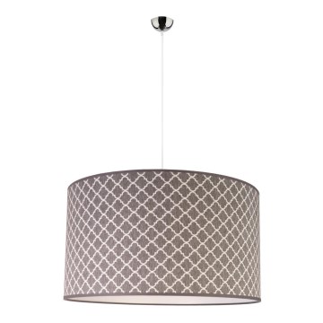 Duolla - Pakabinamas sietynas MAROKO 1xE27/40W/230V diametras 45 cm pilka