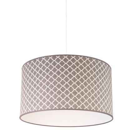 Duolla - Pakabinamas sietynas MAROKO 1xE27/40W/230V diametras 45 cm pilka