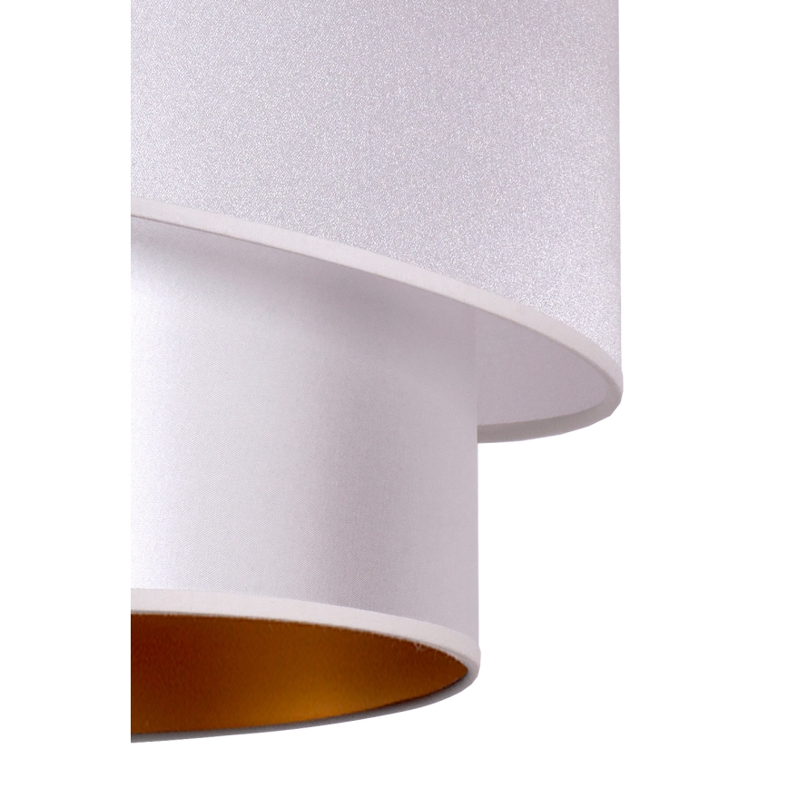 Duolla - Pakabinamas sietynas PARIS 1xE27/15W/230V d. 40 cm sidabras/aukso