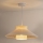 Duolla - Pakabinamas sietynas RIO RATTAN 1xE27/15W/230V diametras 45 cm smėlio spalva/rotangas