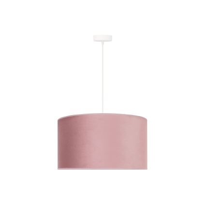 Duolla - Pakabinamas sietynas ROLLER 1xE27/15W/230V diametras 40 cm rausva/auksas
