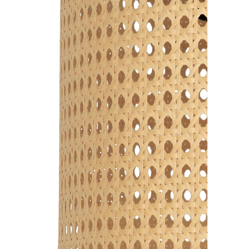 Duolla - Pakabinamas sietynas ROLLER 1xE27/15W/230V diametras 45 cm rotangas/juoda
