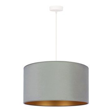 Duolla - Pakabinamas sietynas ROLLER 1xE27/15W/230V šviestuvas diametras 40 cm žalia/auksas