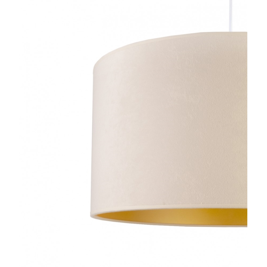 Duolla - Pakabinamas sietynas ROLLER 1xE27/40W/230V diametras 40 cm kreminė