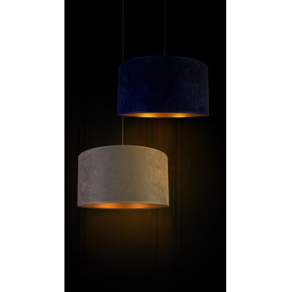 Duolla - Pakabinamas sietynas ROLLER 1xE27/40W/230V diametras 40 cm mėlyna