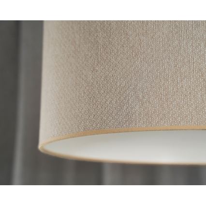 Duolla - Pakabinamas sietynas ROLLER ECO RECYCLING 1xE27/15W/230V diametras 45 cm kreminė