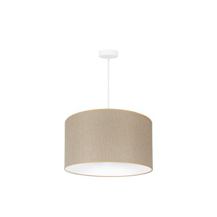Duolla - Pakabinamas sietynas ROLLER ECO RECYCLING 1xE27/15W/230V diametras 45 cm kreminė