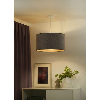 Duolla - Pakabinamas sietynas ROLLER ECO RECYCLING 1xE27/15W/230V diametras 45 cm ruda